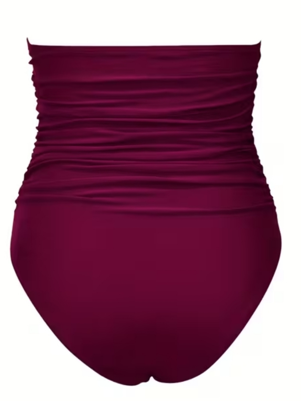 Red Halter One-Piece Swimsuit - Picture 2 of 2